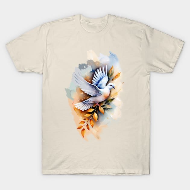 Love Birds Symbol of Peace T-Shirt by tamdevo1